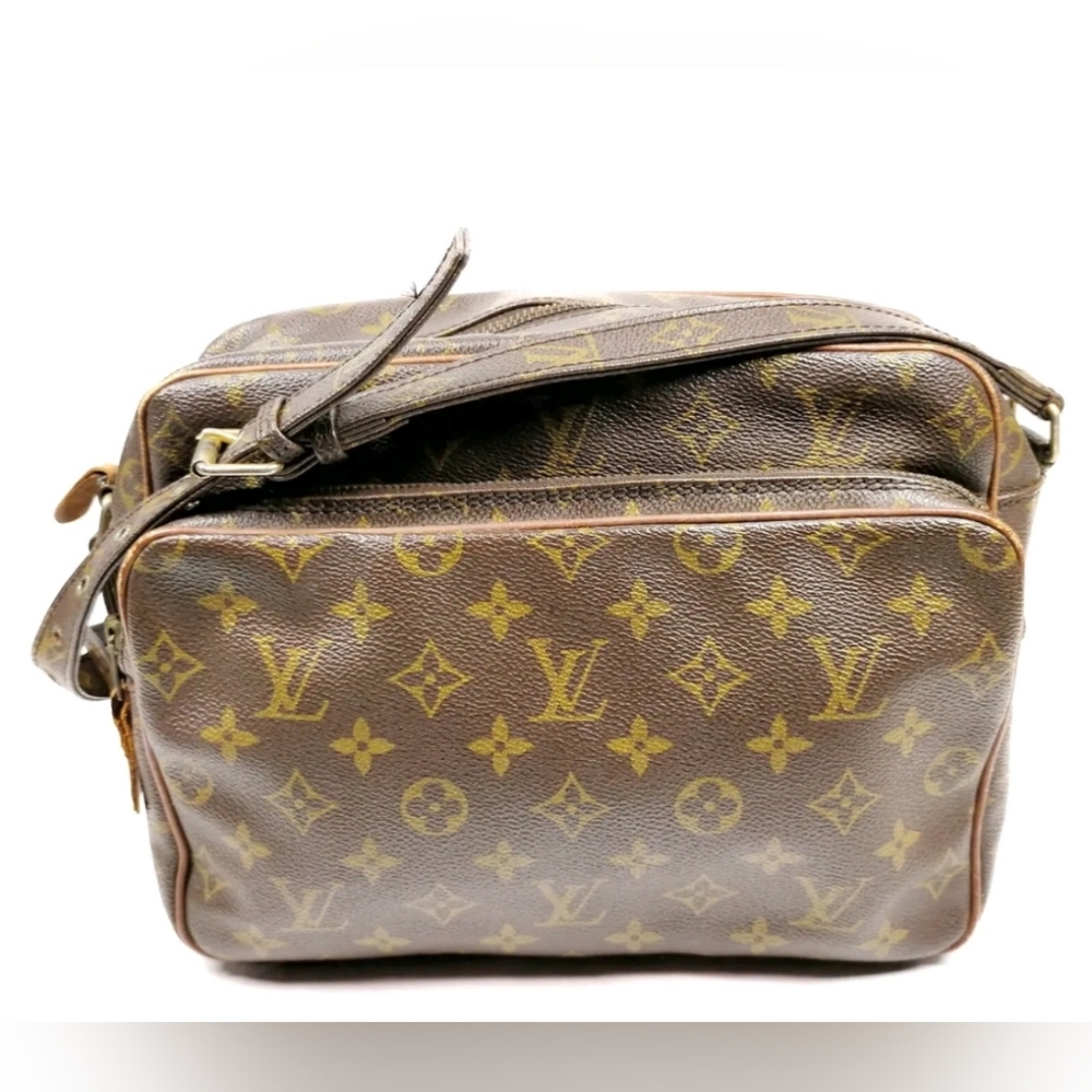 SOLD!!! Louis Vuitton LV Vintage Shoulder Nile Bag - Brown Monogram
